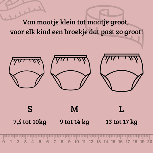 DryMini Zindelijkheidstrainingbroekjes