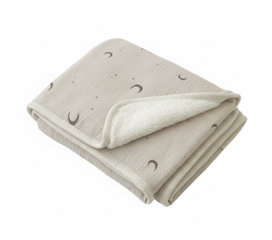 Warme Winterdeken voor baby's - katoen & bamboevezel