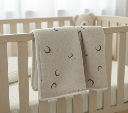 Warme Winterdeken voor baby's - katoen & bamboevezel