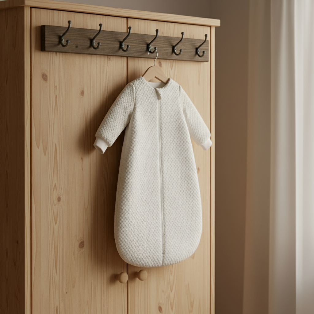 Pluche Slaapzak lange mouw zacht & warm