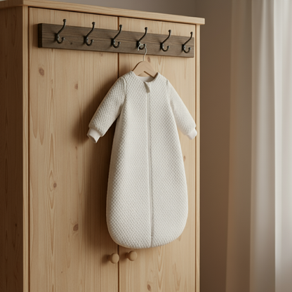 Pluche Slaapzak lange mouw zacht & warm