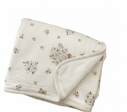 Warme Winterdeken voor baby's - katoen & bamboevezel