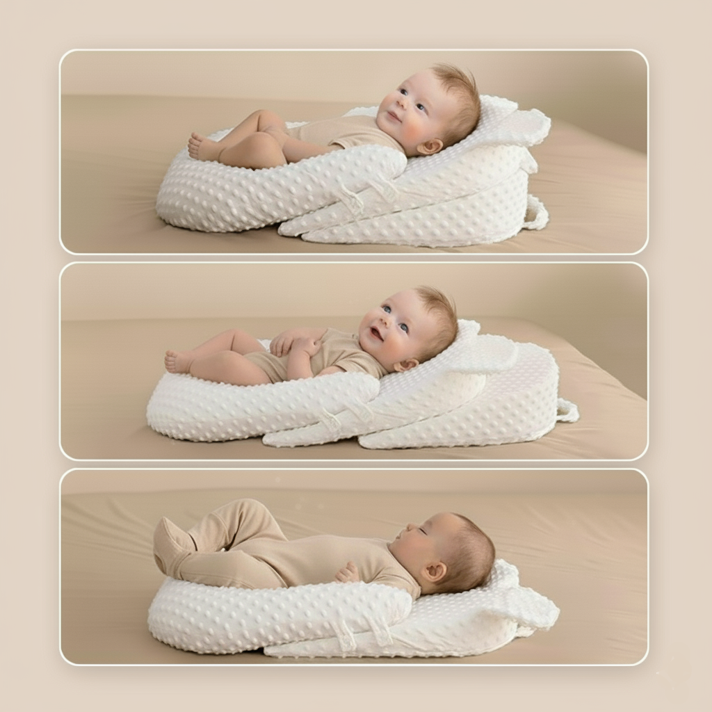 Baby Anti-Spugen Helling Pad – Draagbaar Voedingskussen multifuctioneel (2025)