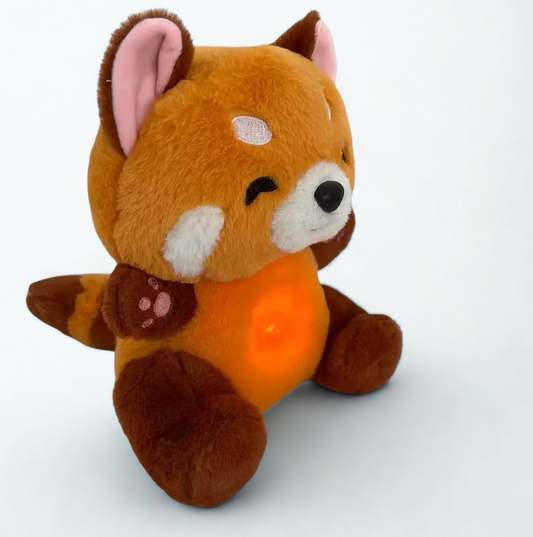 Rode Panda Muzikale Knuffel – Ademhaling & Slaaphulp