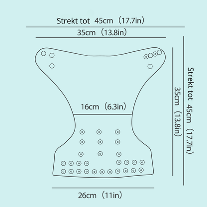 3 DryMini wasbare luiers