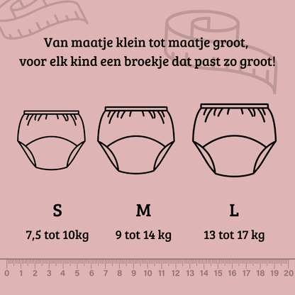 DryMini Zindelijkheidstrainingbroekjes